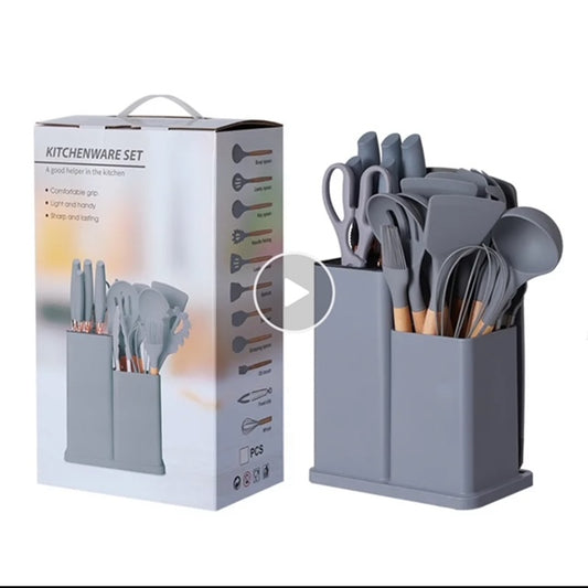 Silicone Kitchen Utensil Set